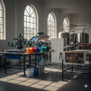 Teinture – Impression – Sérigraphie