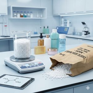 Soude caustique perlée